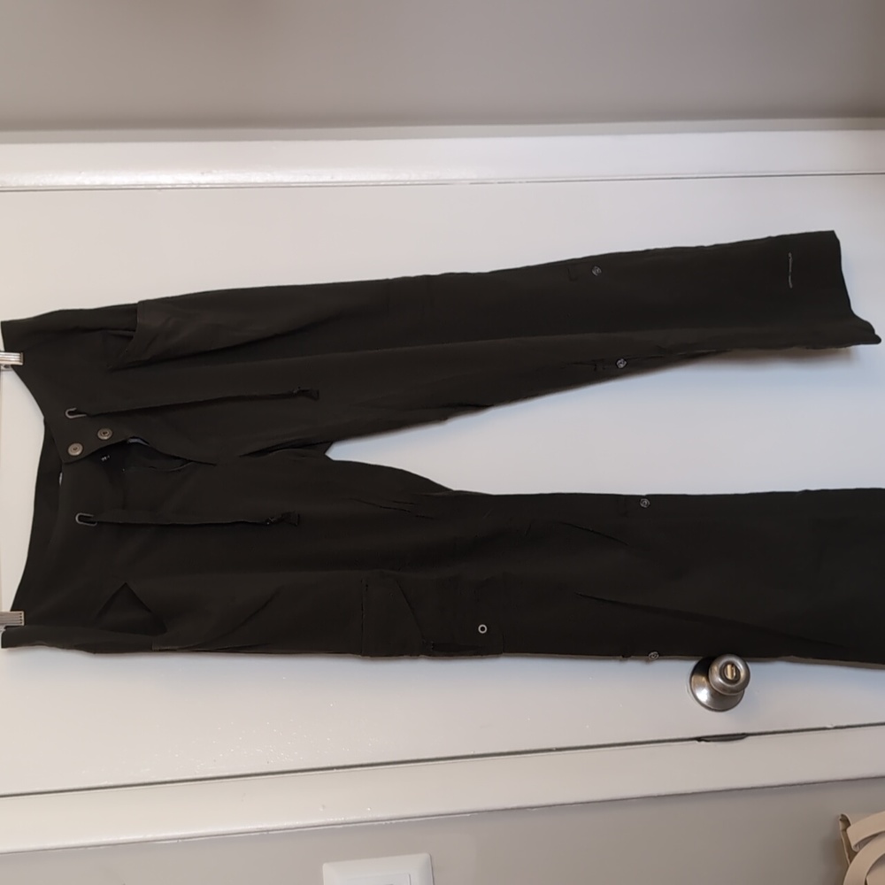 Columbia Womens Convertible Trail Pants Hiking Lightweight Green Size 14